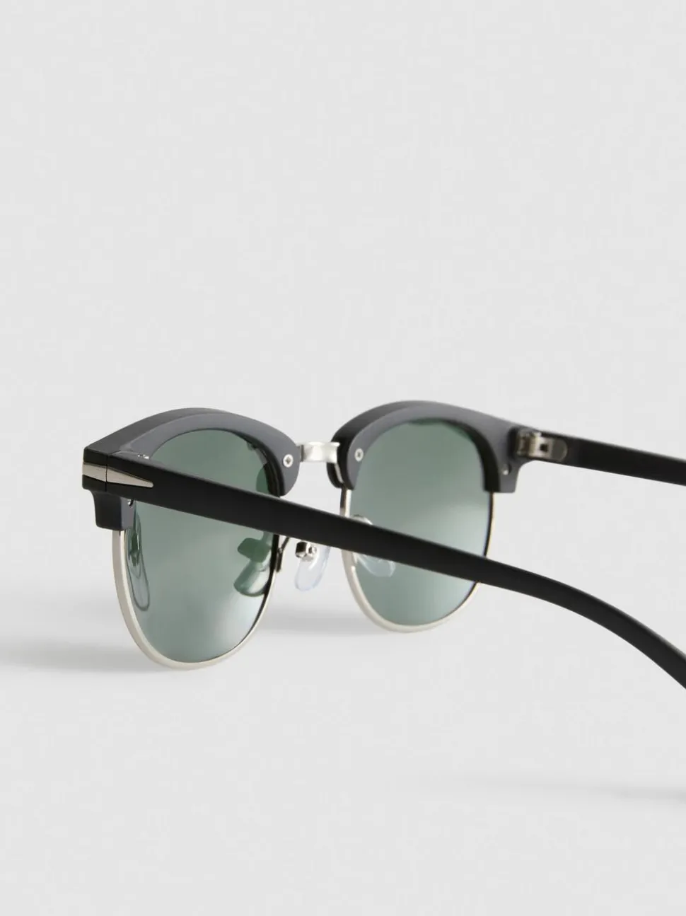 Getönte Clubmaster-Sonnenbrille