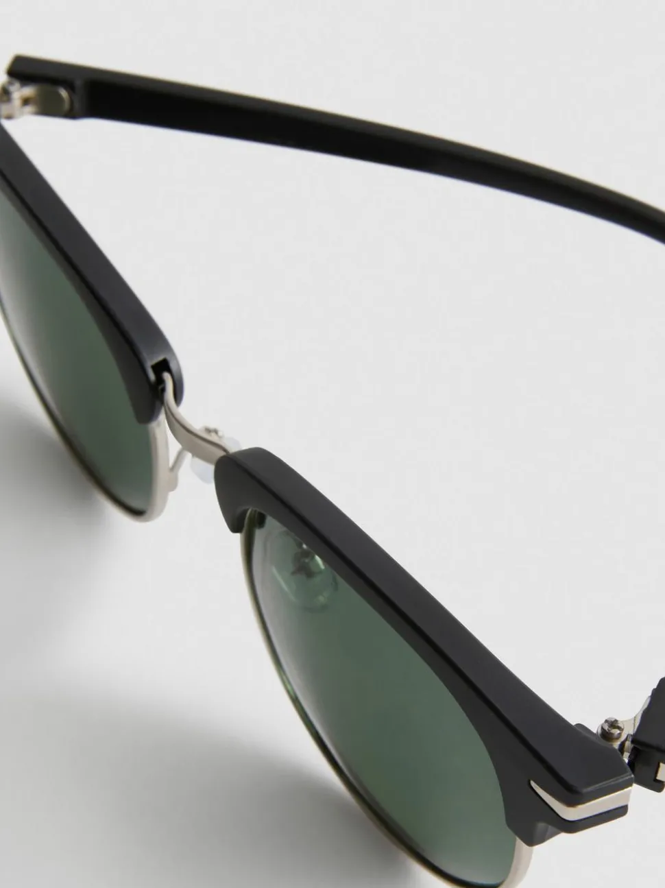 Getönte Clubmaster-Sonnenbrille