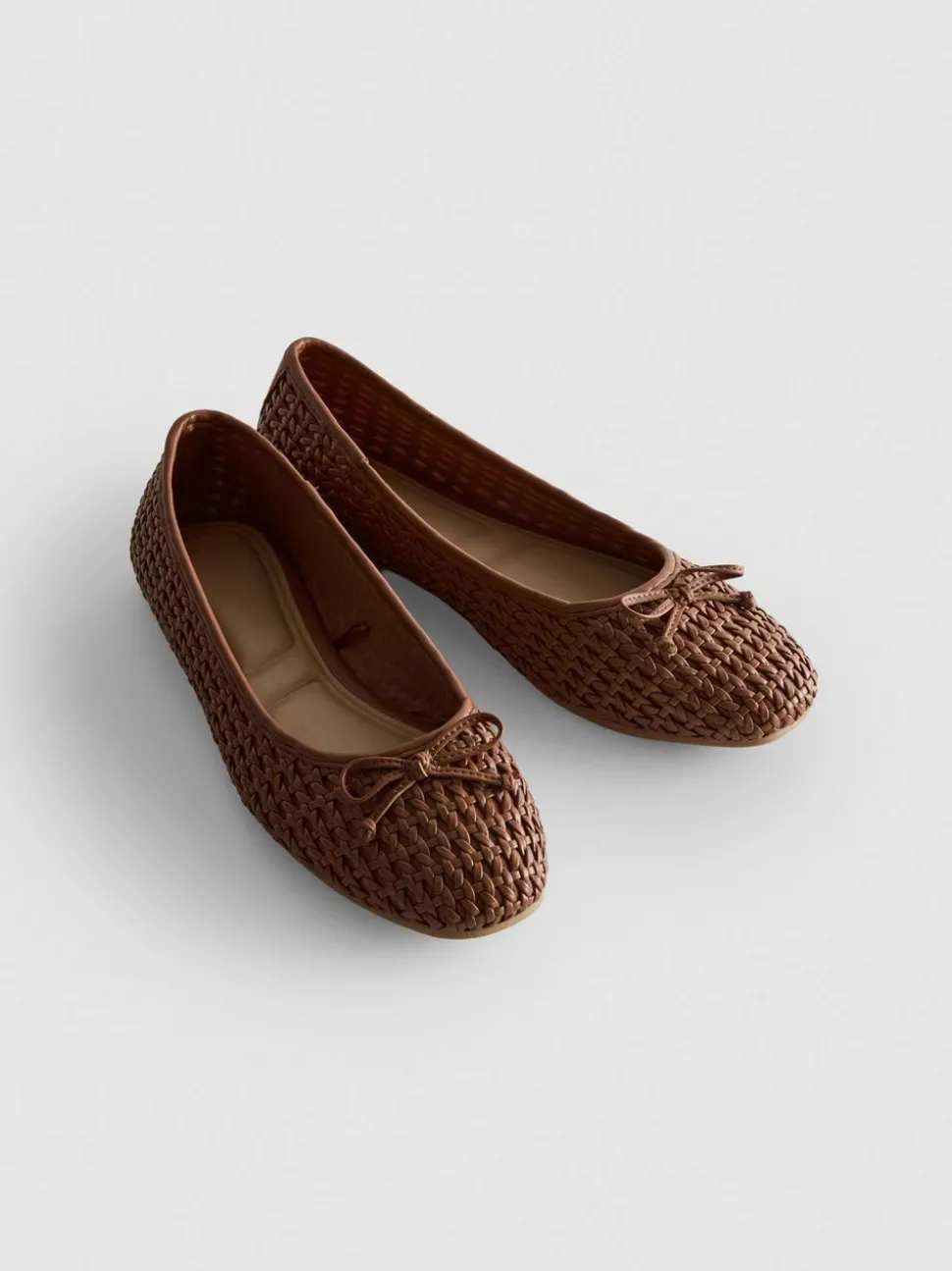 Gewebte Ballerinas