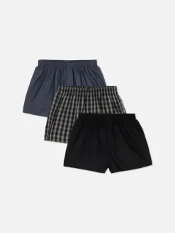 Gewebte Boxershorts, 3er-Pack