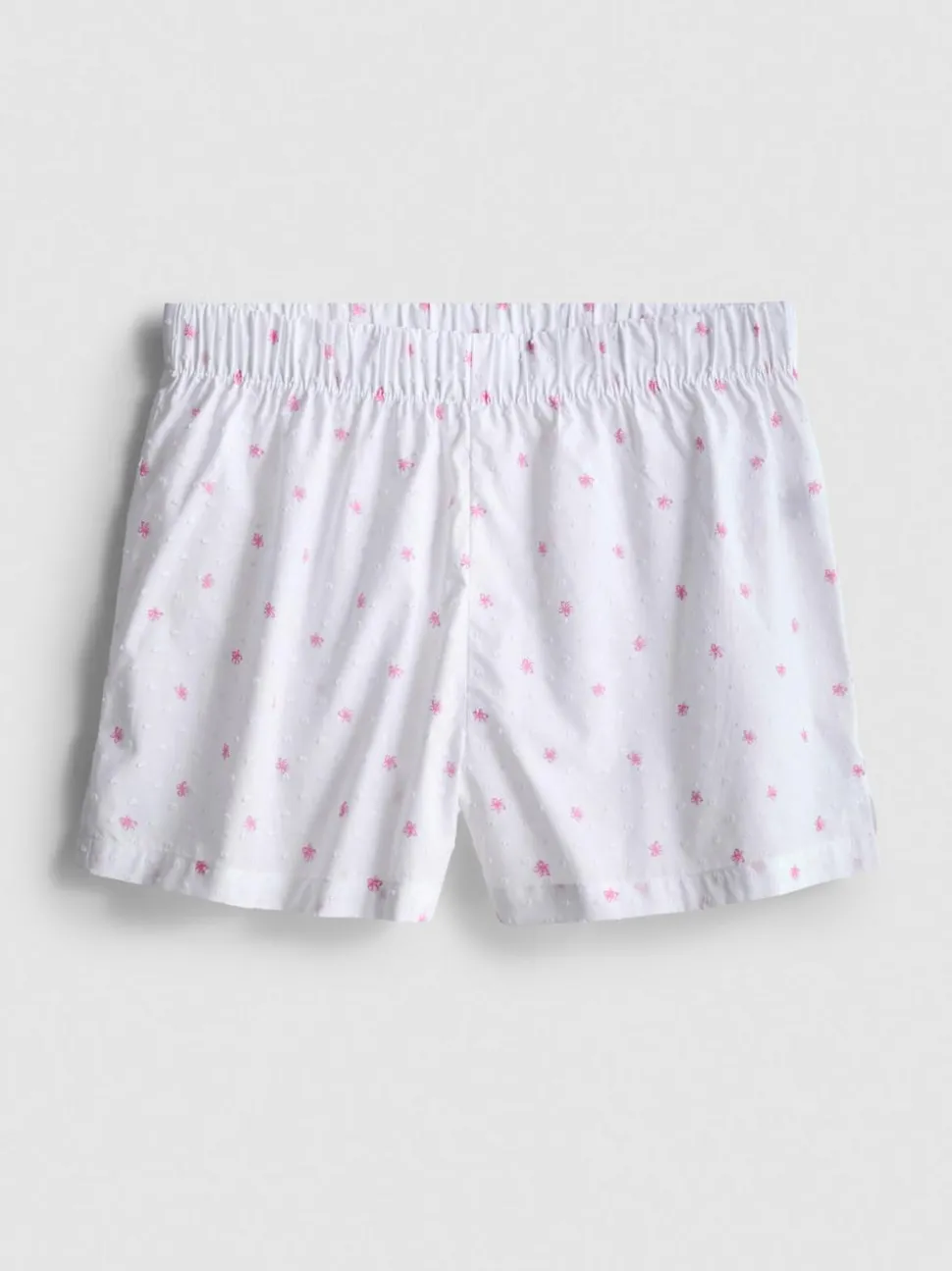 Gewebte Schlafanzugshorts aus Baumwolle