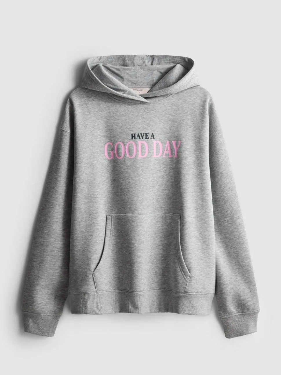 Grafik-Hoodie aus Baumwollmischung