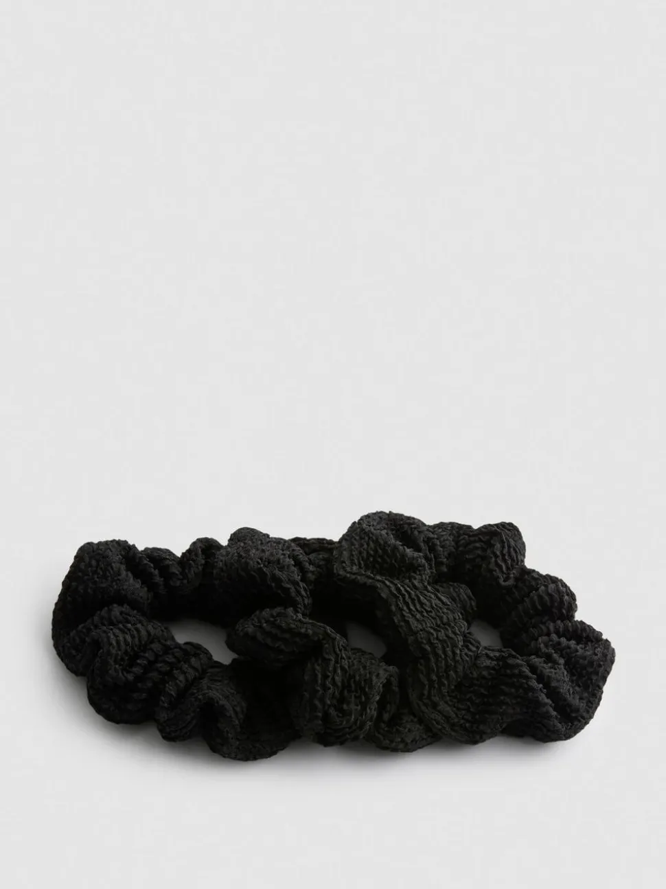 Haargummis in Knitteroptik, 3er-Pack