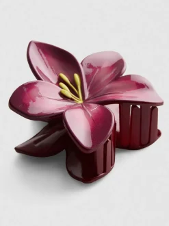 Haarspange in Lilienform