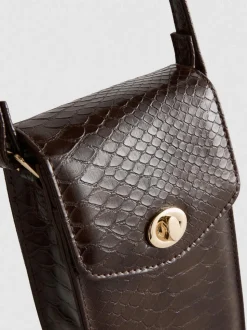 Handytasche in Schlangenoptik