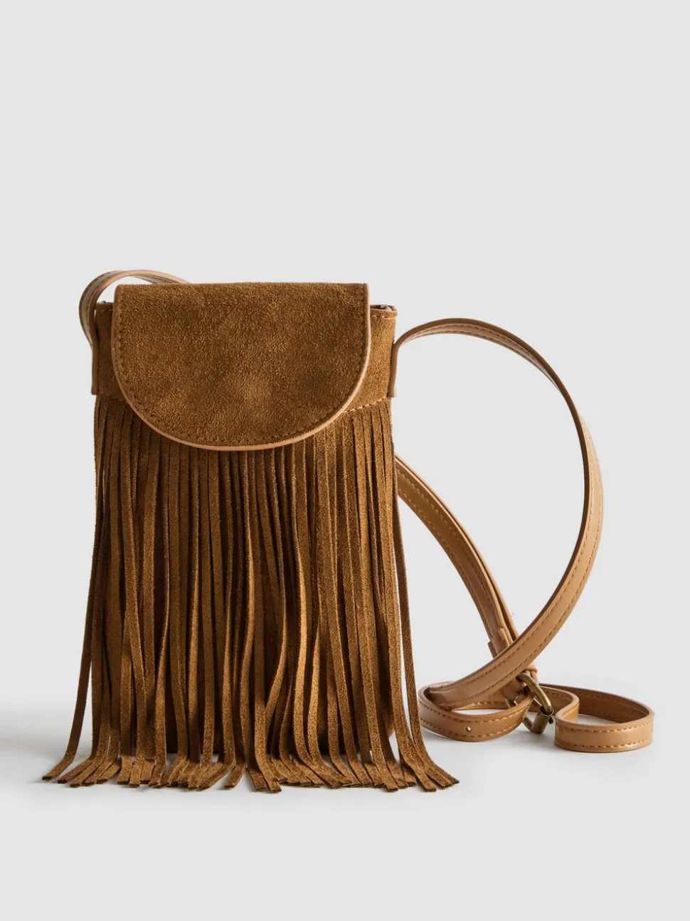 Handytasche mit Fransen