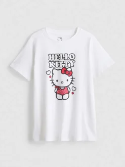 „Hello Kitty“ Baumwoll-T-Shirt mit Grafik