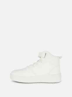 High-Top-Sneaker mit Riemen