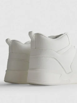 High-Top-Sneaker mit Schnürsenkeln
