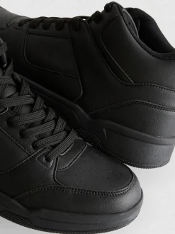 High-Top-Sneaker mit Schnürsenkeln