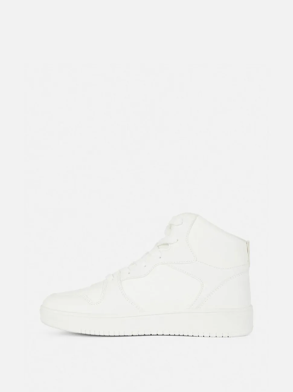 High-Top-Sneakers mit klobiger Sohle