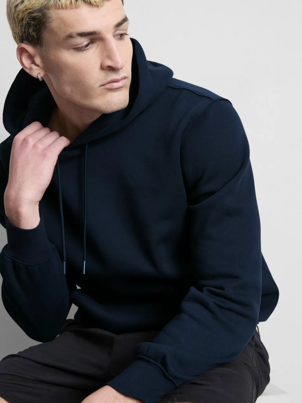 Hoodie aus Baumwollmischung