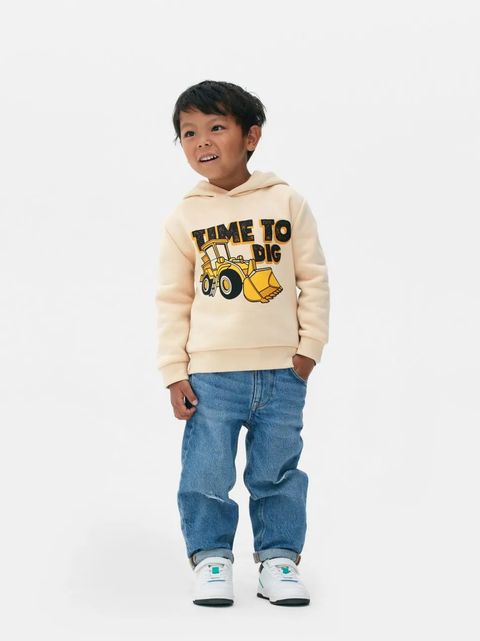 Hoodie mit Grafik-Print