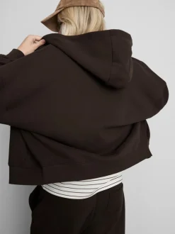 Hoodie mit Reißverschluss und hohem Baumwollanteil