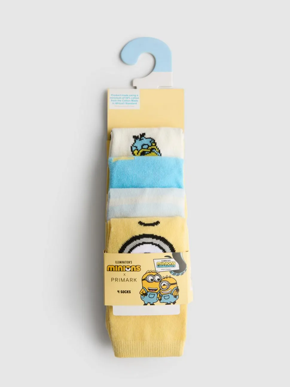 „Ich – Einfach unverbesserlich Minions“ Söckchen, 4er-Pack