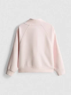 1–9 Jahre | Active-Sweatshirt mit halbem Reißverschluss und Trichterkragen