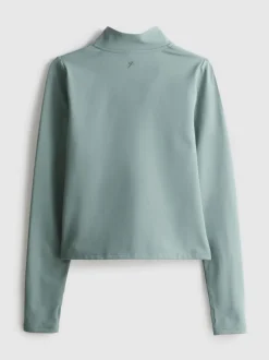 7–15 Jahre | Active-Sweatshirt mit halbem Reißverschluss