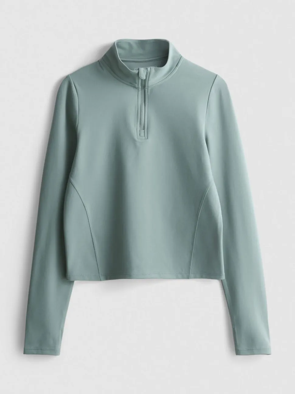 7–15 Jahre | Active-Sweatshirt mit halbem Reißverschluss