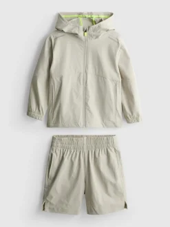 1–9 Jahre | Active-Trainingsjacke und Shorts im Set