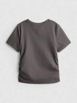 7–15 Jahre | Active-T-Shirt mit Raffung