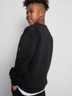 7–15 Jahre | Activewear-Sweatshirt mit Einfassungen