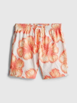 7–15 Jahre | Badeshorts mit Blumenmuster