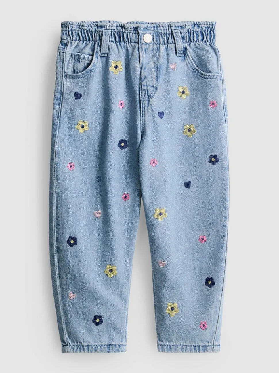 1–9 Jahre | Bestickte Mom-Jeans