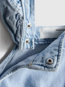 1,5–8 Jahre | Chambray-Playsuit mit Rüschen