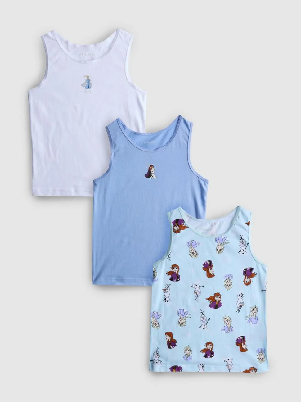 1,5–10 Jahre | „Disney Die Eiskönigin“ Unterhemden, 3er-Pack