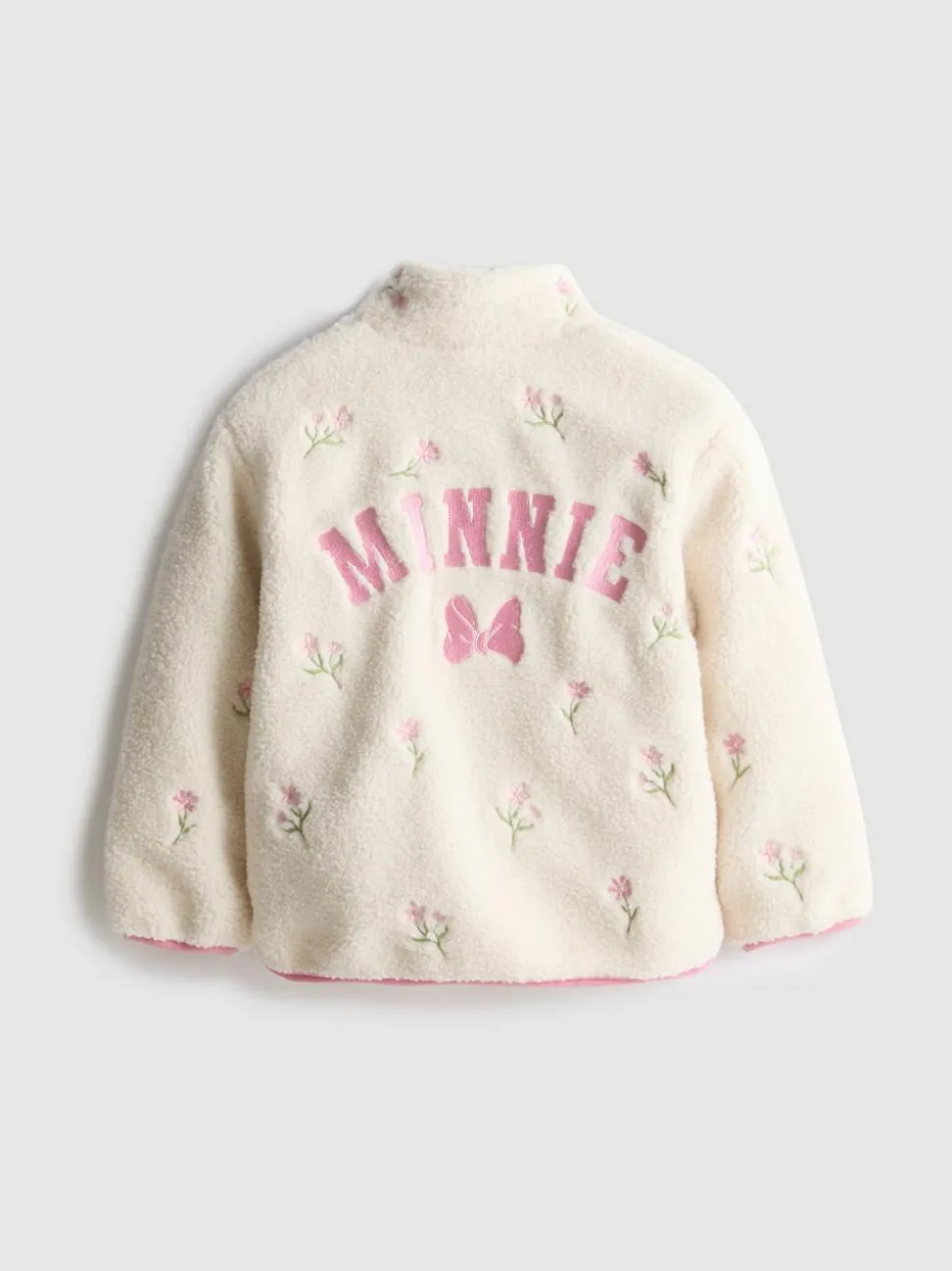 1–9 Jahre | „Disney Minnie Maus“ Borgjacke mit Trichterkragen