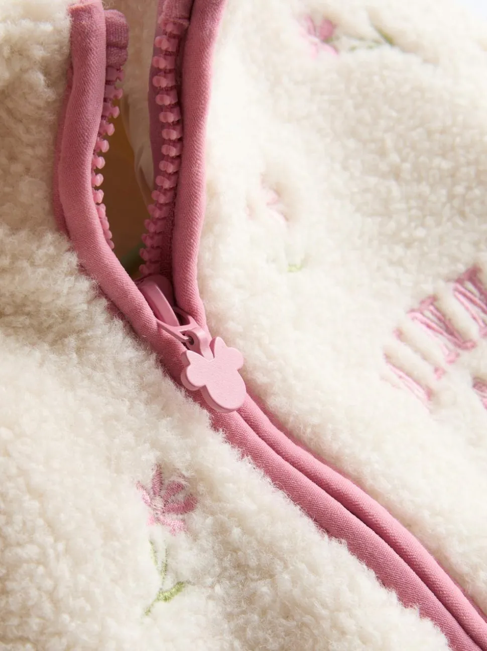 1–9 Jahre | „Disney Minnie Maus“ Borgjacke mit Trichterkragen