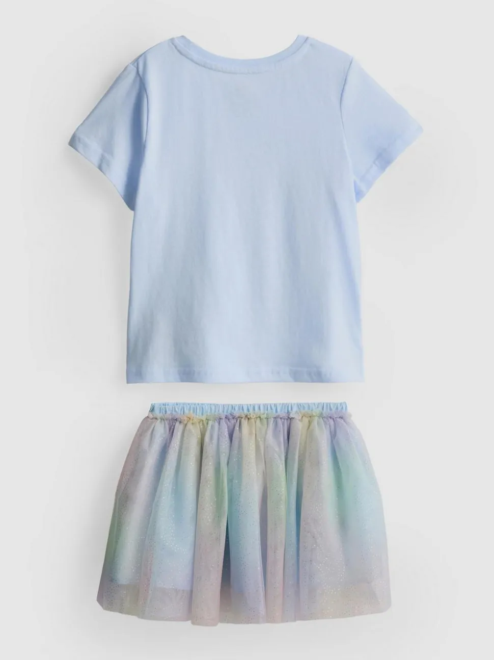 1–9 Jahre | „Disney Prinzessinnen“ T-Shirt und Tutu-Rock im Set