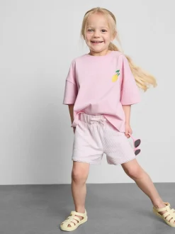 1,5–9 Jahre | Gerade geschnittenes T-Shirt und Shorts im Set