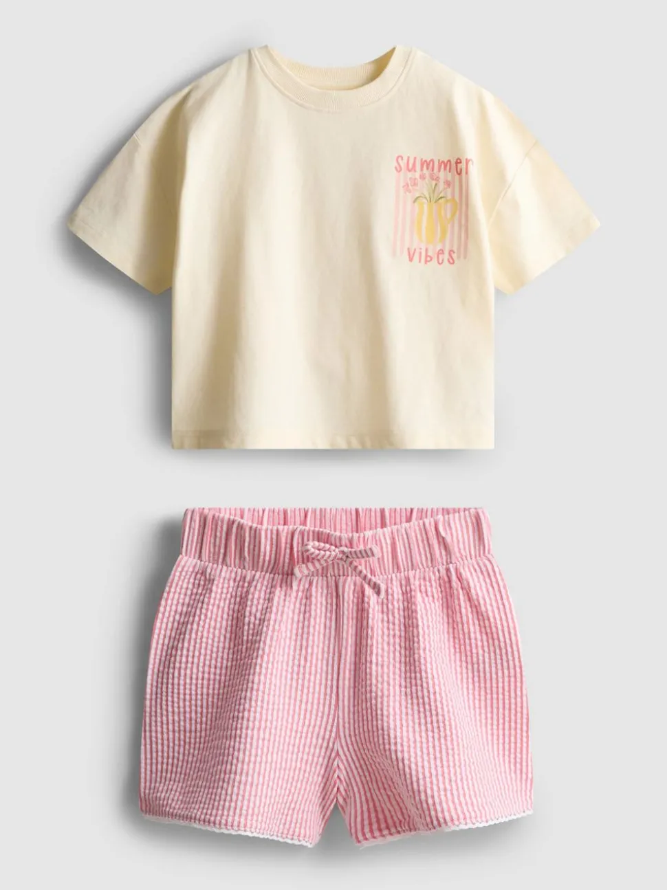 1,5–9 Jahre | Gerade geschnittenes T-Shirt und Shorts im Set