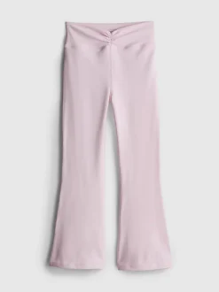 7–15 Jahre | Geraffte Active-Leggings mit ausgestelltem Bein