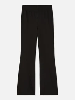 7–15 Jahre | Gerippte Leggings mit ausgestelltem Bein