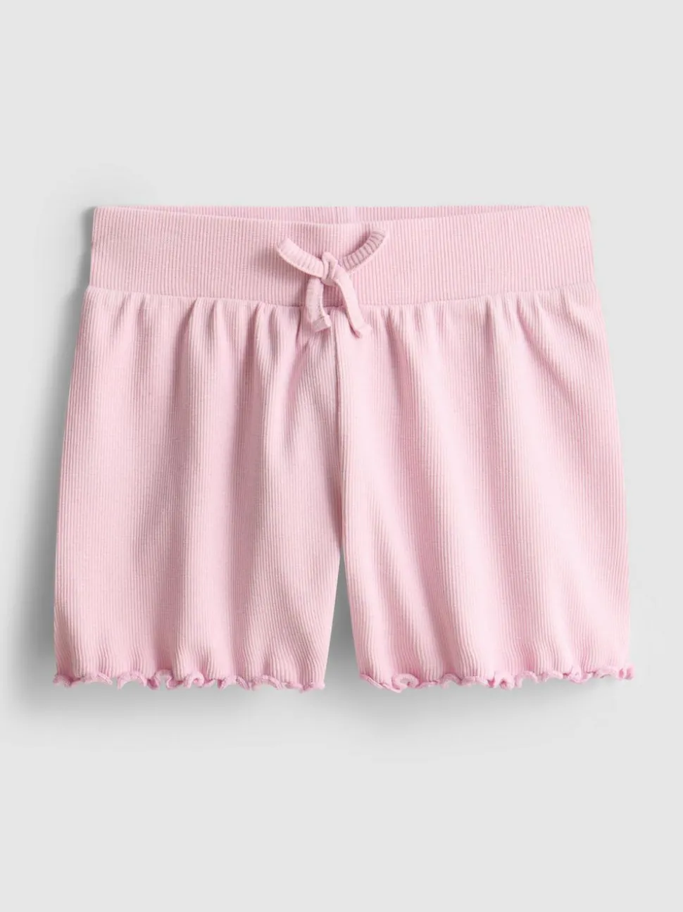 1,5–8 Jahre | Gerippte Shorts mit gekräuseltem Saum