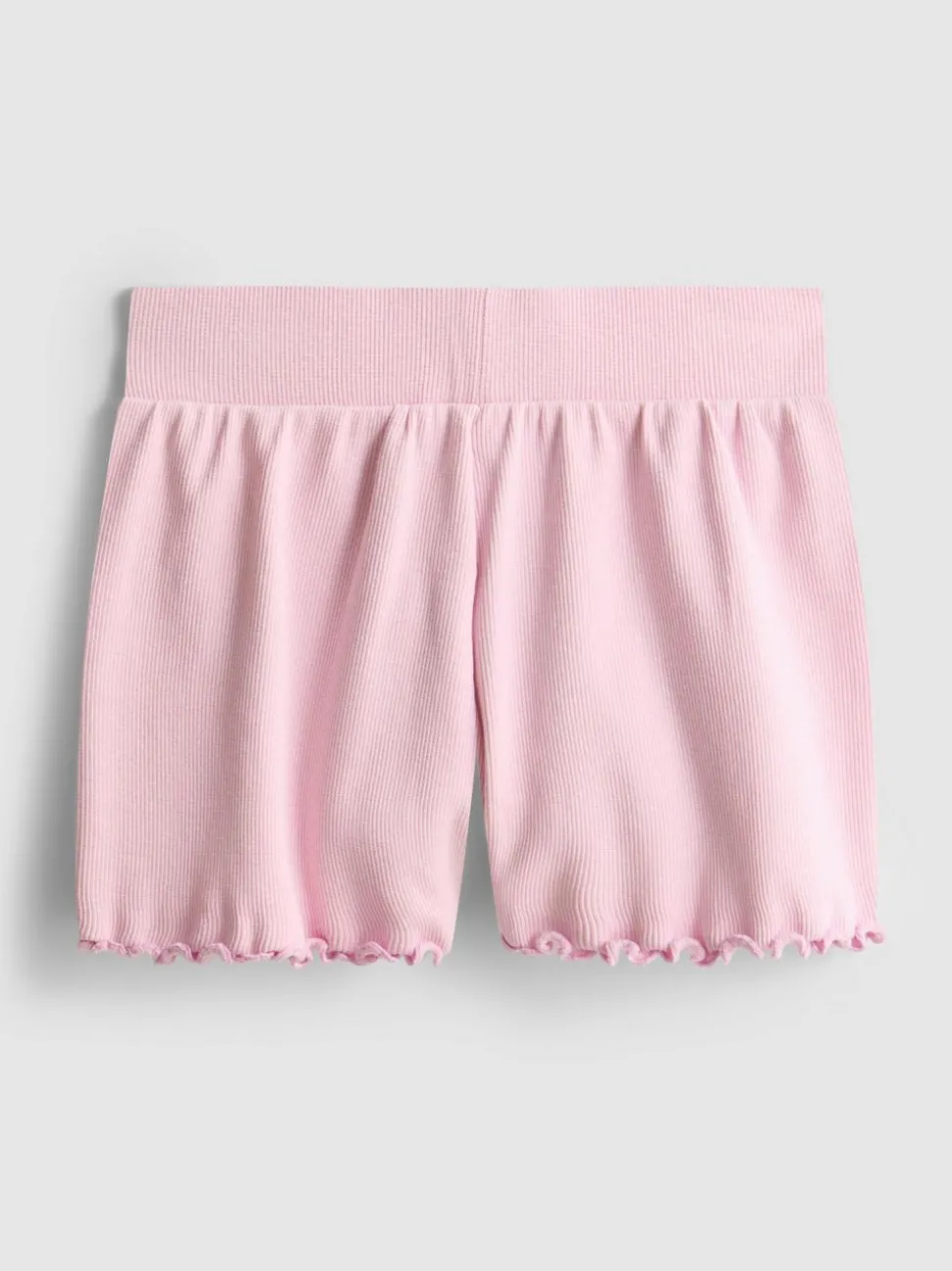 1,5–8 Jahre | Gerippte Shorts mit gekräuseltem Saum