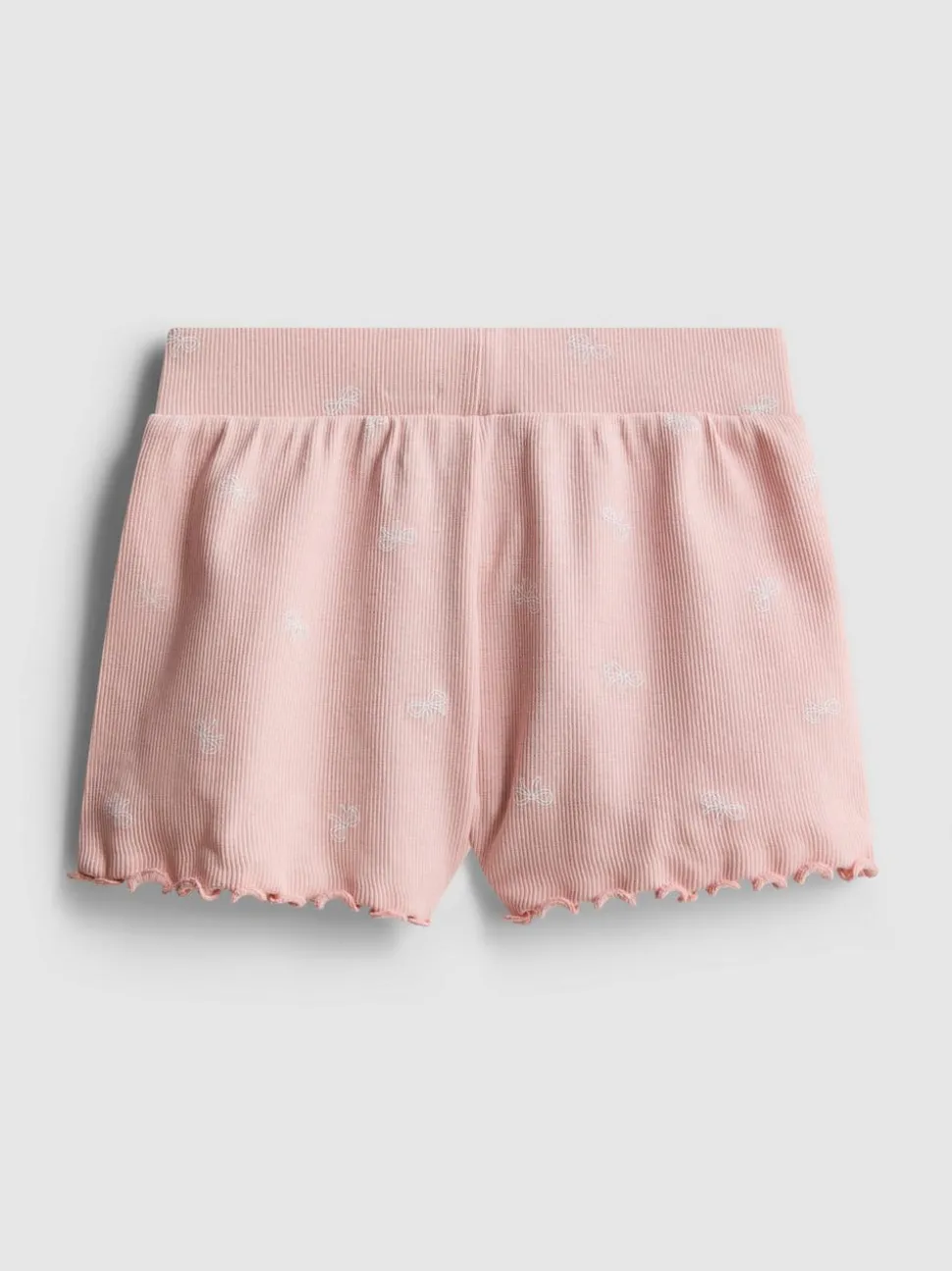 1,5–8 Jahre | Gerippte Shorts mit gekräuseltem Saum
