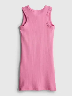 7–15 Jahre | Geripptes, ärmelloses Kleid
