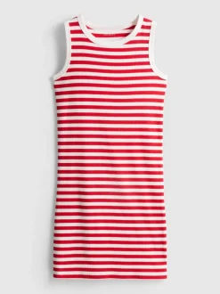 7–15 Jahre | Geripptes, ärmelloses Kleid