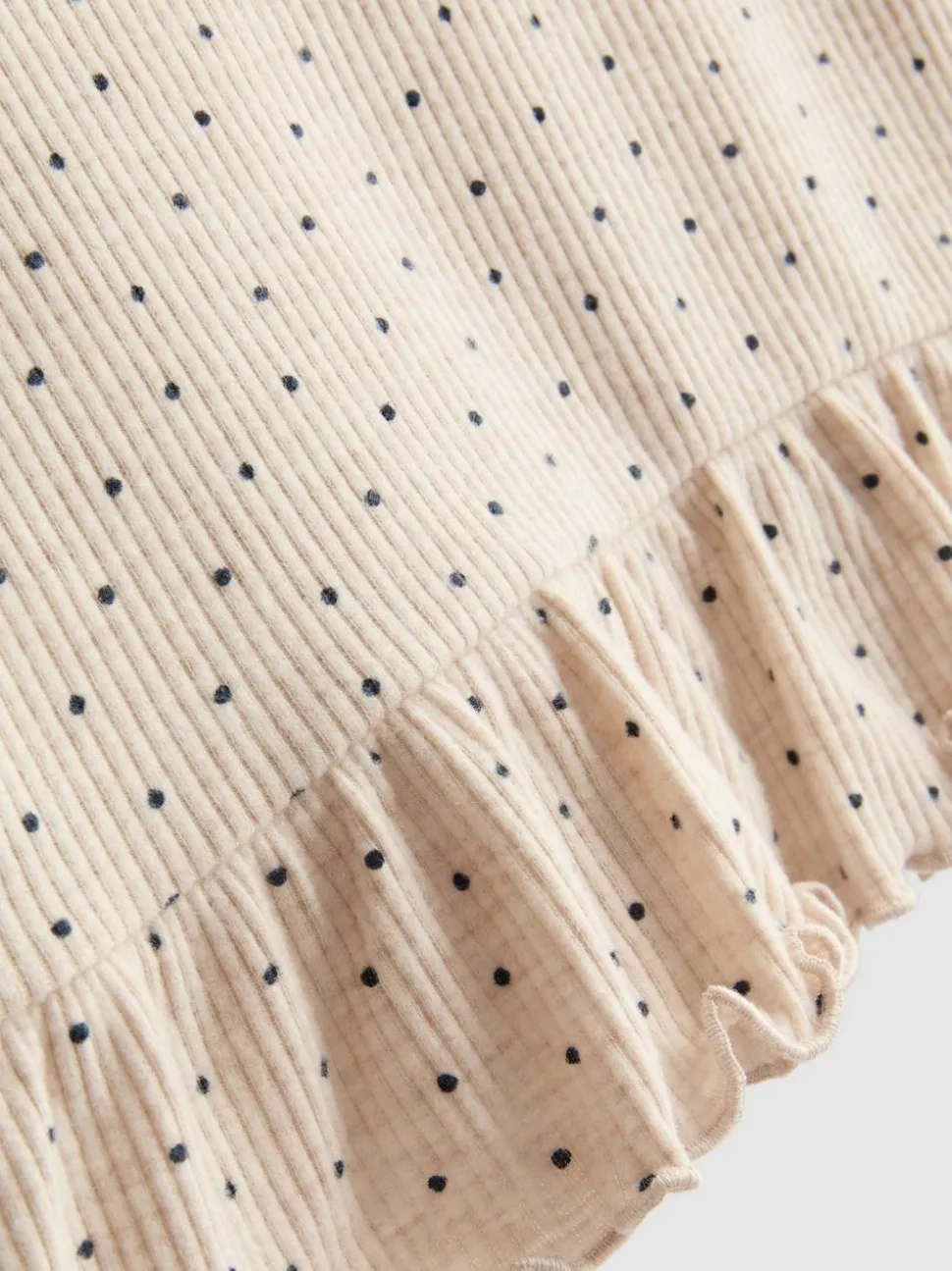 1–9 Jahre | Geripptes Schößchentop und Leggings im Set