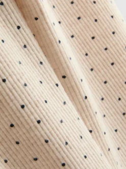 1–9 Jahre | Geripptes Schößchentop und Leggings im Set
