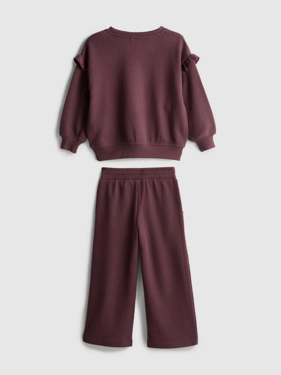 1–9 Jahre | Geripptes Sweatshirt und Jogginghose im Set