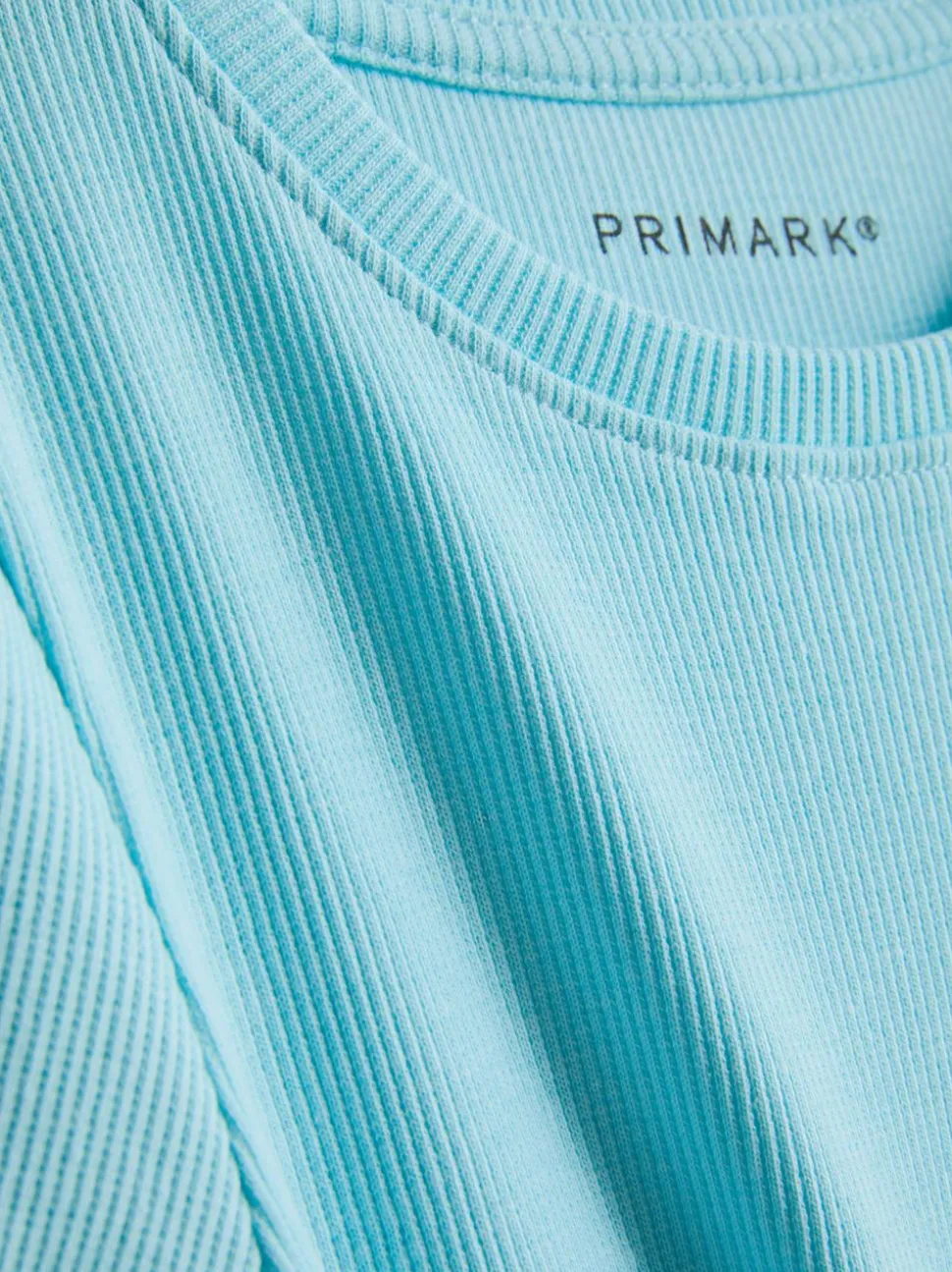 1,5–8 Jahre | Geripptes T-Shirt mit gekräuseltem Saum