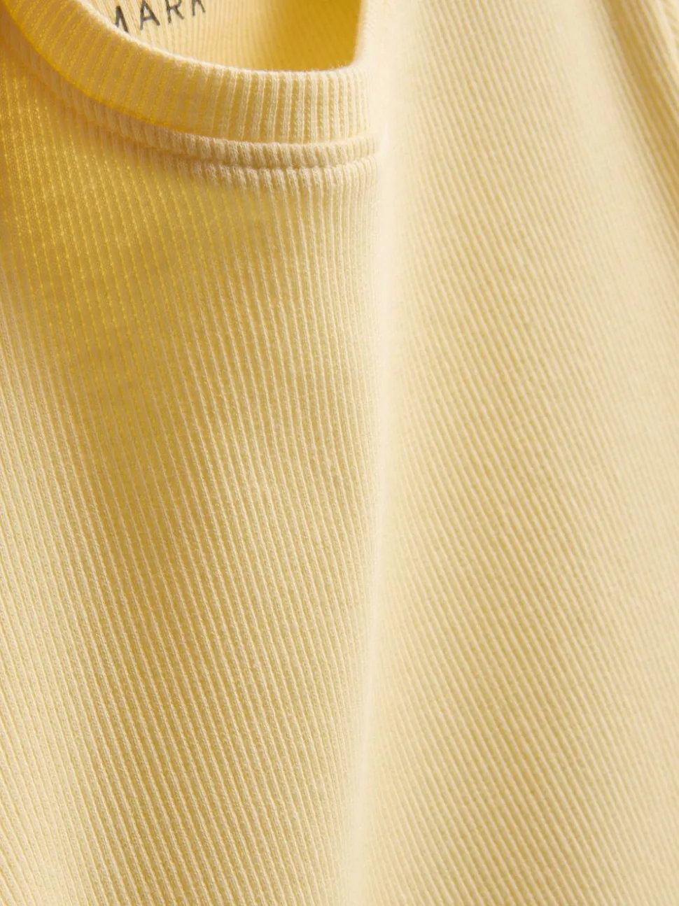 1,5–8 Jahre | Geripptes T-Shirt mit gekräuseltem Saum