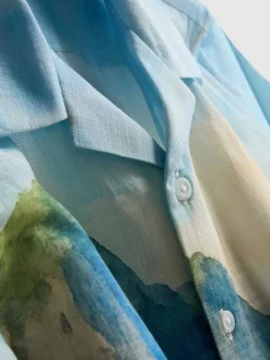 7–15 Jahre | Hemd mit malerischem Print