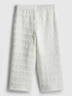 1,5–9 Jahre | Hose in Knitteroptik mit Rüschen