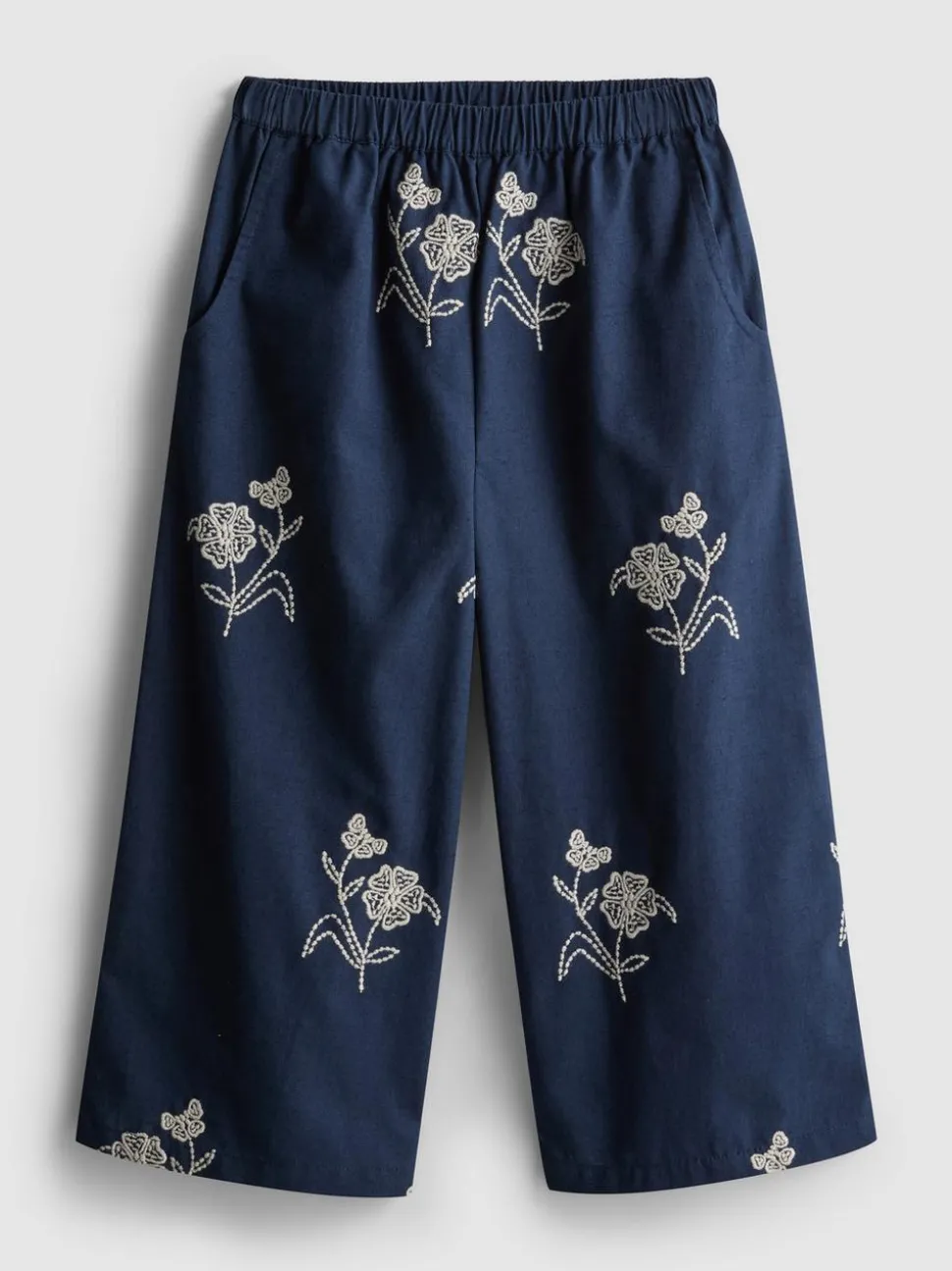 1,5–9 Jahre | Hose mit Blumenstickerei
