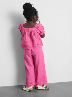 1,5–8 Jahre | Hose mit Lochstickerei